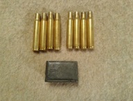 M1 Garand ładownik + 8 łusek .30-06 ZESTAW!