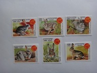 Kambodża 1999, Zające, zwierzęta, ssaki, fauna