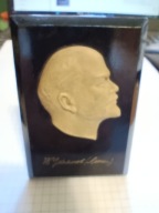 Lenin do postawienia na biurko propaganda PRL 10 x 7 cm