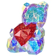 LEMIŚ ŚWIECĄCY MIŚ Z SERCEM LED ROMANTYCZNY PREZENT NA WALENTYNKI 2026