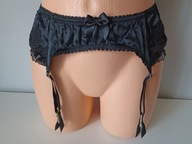 Śliczny markowy pas do pończoch Debenhams Reger Janet Uk 14 EUR 42 6% silk