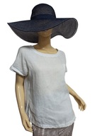 M&S BLUZKA lniana z kieszenią 36/38