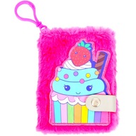 NOTES NOTESIK PLUSZOWY Mini Pamiętnik Włochacz