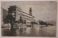 Gardone Riviera - "Grand Hotel" - ITALY - WŁOCHY 1908 rok 2 STARE PIECZĄTKI