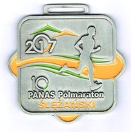 Medal 10 PANAS PÓŁMARATON ŚLĘŻAŃSKI 2017,oryginał