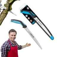 PIŁA PIŁKA RĘCZNA SKŁADANA DO CIĘCIA GAŁĘZI DREWNA JEDNORĘCZNA OGRODOWA