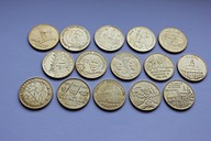 Zestaw monet 2 zł GN z 2011 roku - 15 szt