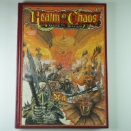 Realm of Chaos Slaves to Darkness Warhammer Battle twarda oprawa skóra eko