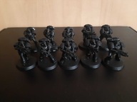 Horus Heresy - Tactical Squad 10x MkVI + Chainswords - pomalowani