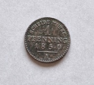 PRUSY 1 PFENNING 1850 A