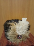 Czapka szlachecka ze sztucznym futrem