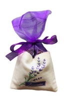 SUSZONA LAWENDA W WORECZKU Z ORGANZY 10 GRAM