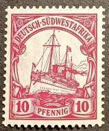 KOLONIE NIEMIECKIE - DEUTSCH-SUDWESTAFRIKA Mi 26 ** czysty - stan - GABINET