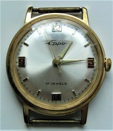 Zegarek firmy niemieckiej EPPO sprawny,chodzi co do sekundy-pozłacany