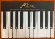 2010 Rok Fryderyka Chopina Fi blok 223 ** + FDC folder