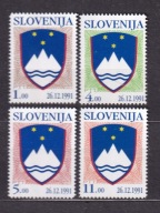 SŁOWENIA ** Herb nowego państwa Mi 2-5