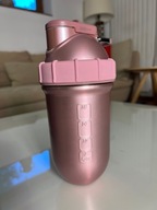 szejker do zimnych i ciepłych napoi termos SHAKE SPHERE kolor ROSE GOLD