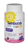 Sambucus Kids D3 żelki 64 szt.