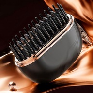 Mini prostownica bezprzewodowa, przenośna szczotka prostująca,akumulatorowa