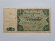 20 złotych 1947 seria C