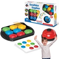 GRA LOGICZNA GENIALNY DZIECIAK – SZYBKA LOGIKA DLA DZIECI 4+ 40 ELEMENTÓW