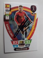 Karta panini autograf Hiszpania Dani Olmo World Cup Qatar 2022 Magician