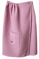 Pareo Ręcznik do sauny na rzep z kieszonką| Tkanina wafelkowa|szybkoschnące