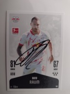 Karta topps mach attax autograf Bundesliga RB Leipzig David Raum