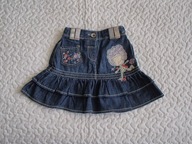 Next spódnica niebieska laleczka nowa roz 98