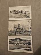 Cmentarze 3 pocztówki