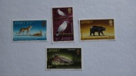 Jersey 1972, Zwierzęta, ptaki, fauna, Mi. 65-68