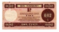 2 centy 1979r.ser.HO mały format