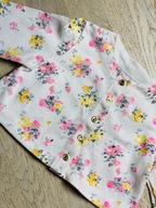 Petit Bateau żakiet marynarka w kwiaty 100% bawełna 3 lata Rozm. 65 cm