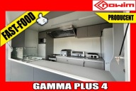 Przyczepka gastronomiczna producent okazja od ręki kebab burger frytki 4 m