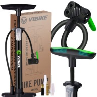 POMPKA ROWEROWA Z MANOMETREM DO ROWERU, PIŁKI, SAMOCHODOWA RĘCZNA PODŁOGOWA