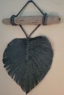 makrama 1 z 7 morski liść, zrób własna kompozycję na ścianę-rękodzieło