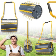 WALEC OGRODOWY DO TRAWY AERATOR TRAWNIKA UBIJAK GLEBY ZIEMI 35L 50CM