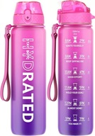 Butelka na wodę 1000ml Butelka motywacyjna/podróżnicza