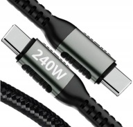 Kabel Matnox USB typ C - USB typ C 2 m czarny