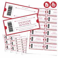 KUPONY MIŁOŚCI bony PREZENT NA WALENTYNKI DLA CHŁOPAKA DZIEWCZYNY - PDF