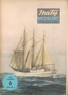 Mały Modelarz 6/1984 statek Zawisza Czarny