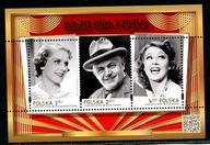 Fi 4591-93 ** Blok 270 ** BLOK 241** Ludzie kina i teatru BLOK 2014