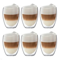 SZKLANKI TERMICZNE 350ML 12 SZT DO KAWY HERBATY DRINKÓW WHISKY LODY BAR