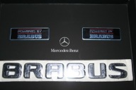 Naklejki emblematy do Mercedesa Brabus
