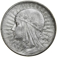 5 zł 1933 Głowa Kobiety