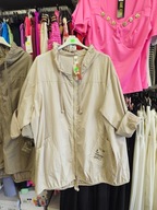 Kurtka wiatrówka cienka Italy, Uni, beżowy !!!