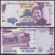 BNB - MALAWI 20 Kwacha 2017 BM 4380130 # P63d # UNC