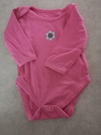 Różowe body 0-3 msc