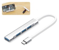 Rozgałęźnik HUB 4x USB 3.0 3.1 USB-C Rozdzielacz Portów USB Type C