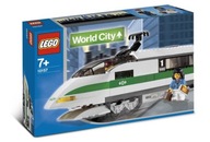 Lego World City 10157 Lokomotywa Szybkiego Pociągu + Lego 10158 Wagon -NOWE